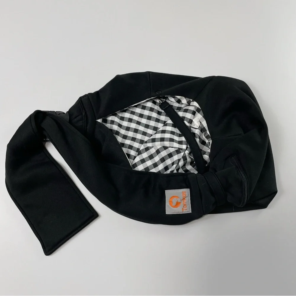 Tomkas Dog Sling Carrier for Small Dogs Puppy Carrier Black Weight 2-7 lbs
